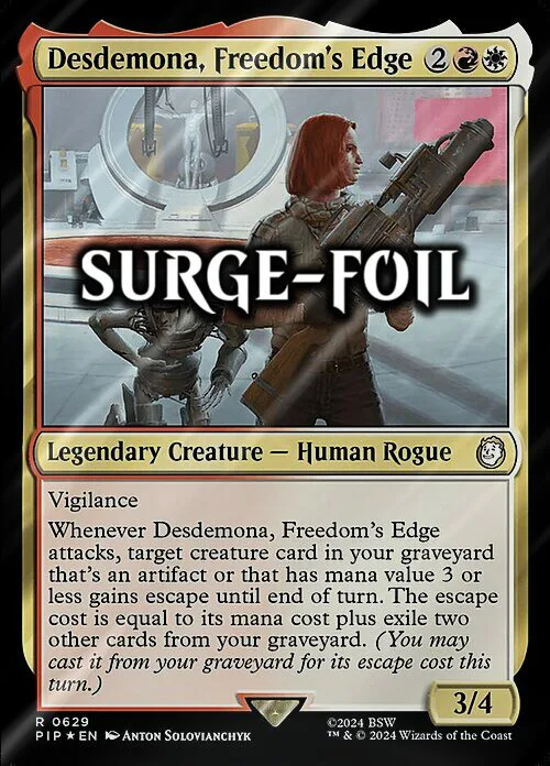 Desdemona, Freedom's Edge