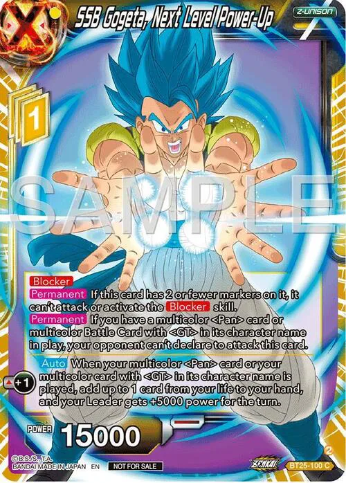 SSB Gogeta, Next Level Power-Up