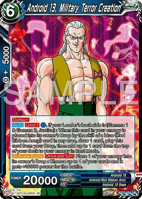 Android 13, Military Terror Creation