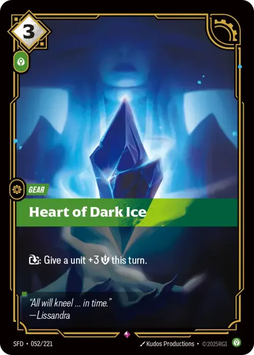 Heart of Dark Ice