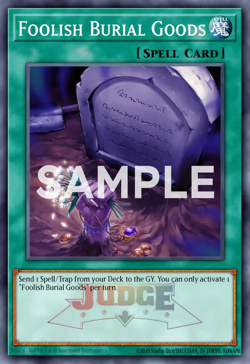 Foolish Burial Goods