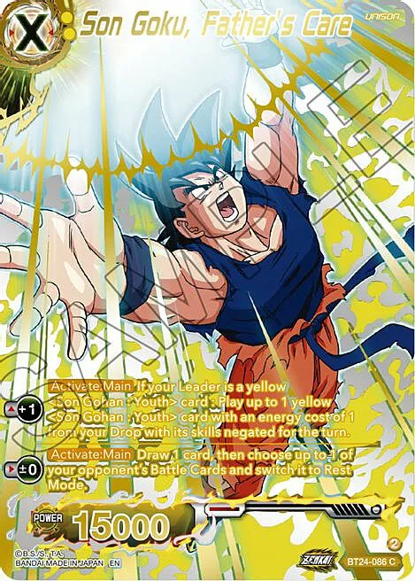 Son Goku, Father's Care