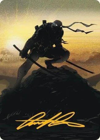 Art Series: Leonardo, Sewer Samurai