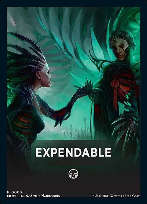 Theme Card: Expendable