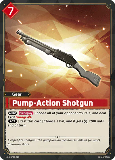 Pump-Action Shotgun