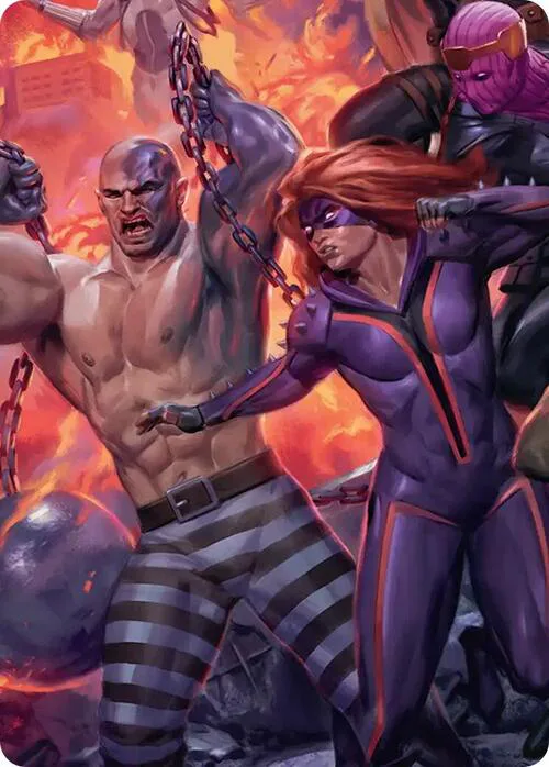 Art Series: Absorbing Man and Titania