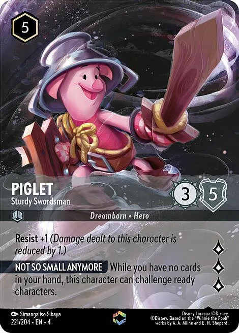 Piglet - Sturdy Swordsman