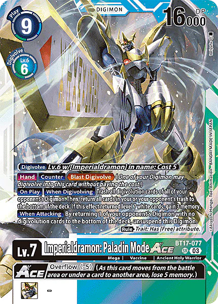 Imperialdramon: Paladin Mode Ace