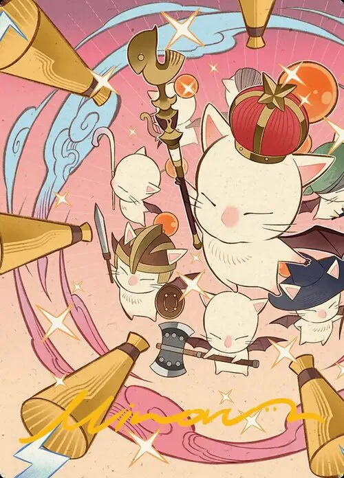 Art Series: Summon: Good King Mog XII