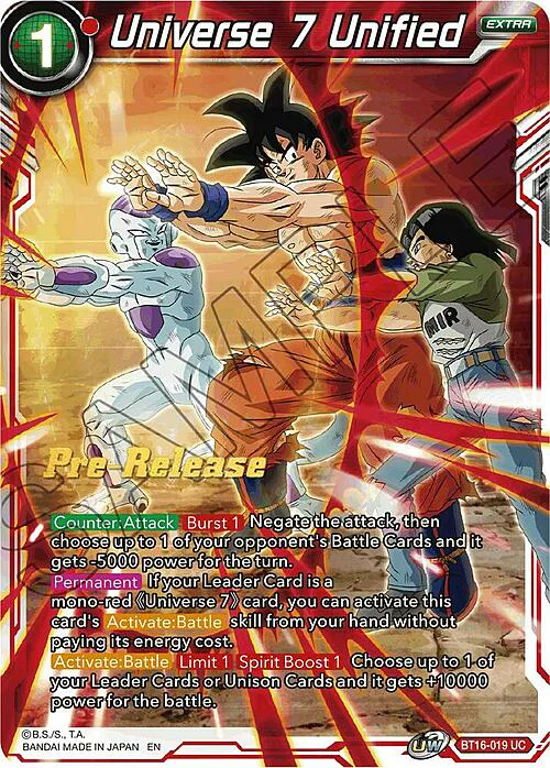 Universe 7 Unified
