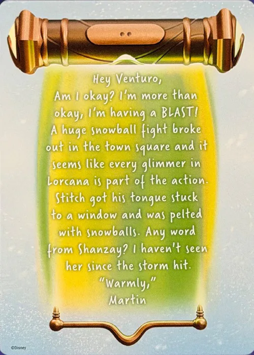 Winterspell - Lore Card