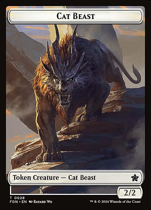 Cat Beast // Dragon