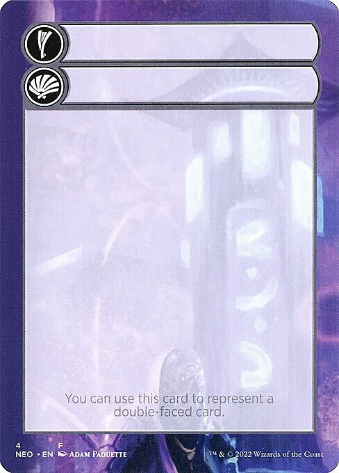 Double-Faced Helper Card