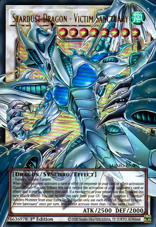 Stardust Dragon - Victim Sanctuary