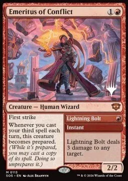 Emeritus of Conflict // Lightning Bolt