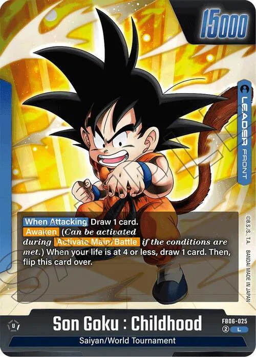 Son Goku : Childhood
