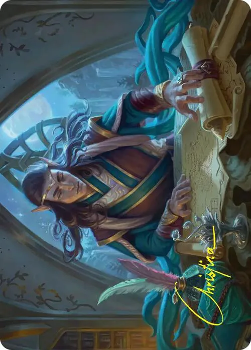 Art Series: Elrond, Moon-Reader