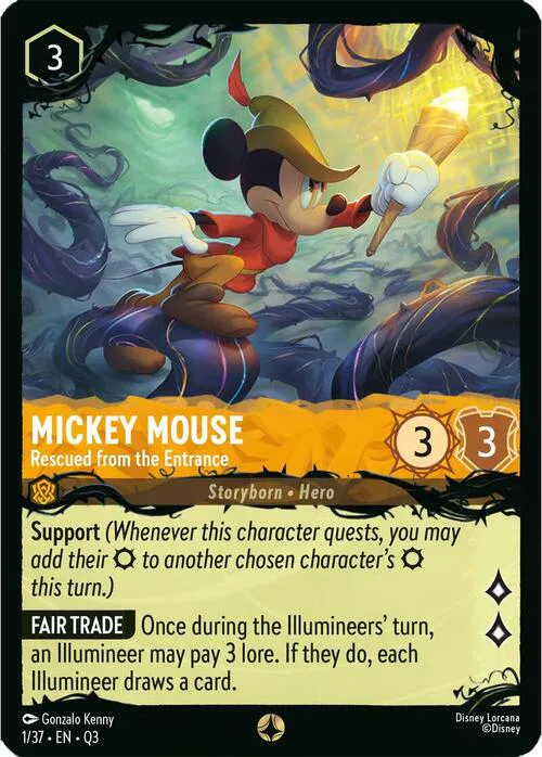 Mickey Mouse - Rescued from the Entrance // Entrance Tunnel