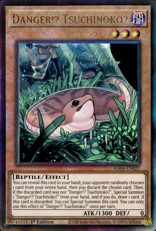 Danger!? Tsuchinoko?