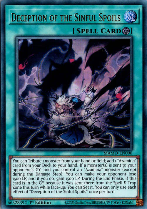 Deception of the Sinful Spoils