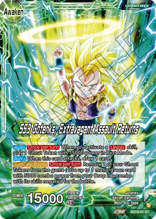 Gotenks // SS3 Gotenks, Extravagant Assault Returns