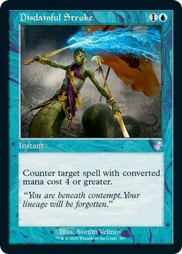 Disdainful Stroke