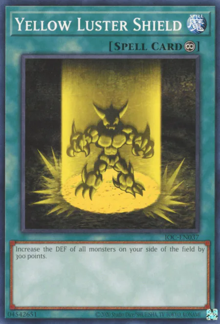 Yellow Luster Shield