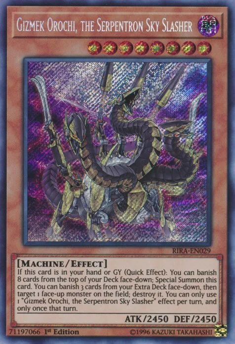 Gizmek Orochi, the Serpentron Sky Slasher