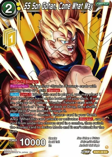 SS Son Gohan, Come What May
