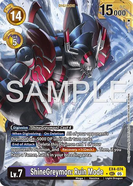 ShineGreymon: Ruin Mode
