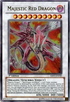 Majestic Red Dragon