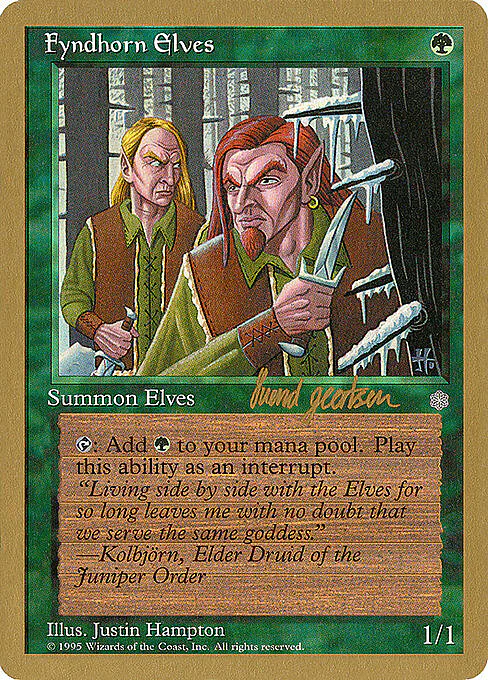 Fyndhorn Elves