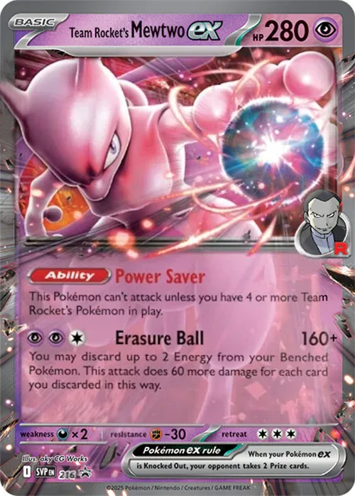 Team Rocket's Mewtwo ex