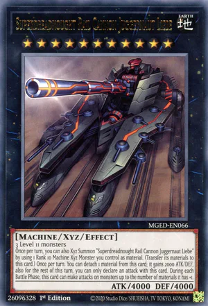 Superdreadnought Rail Cannon Juggernaut Liebe