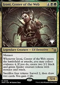 Izoni, Center of the Web