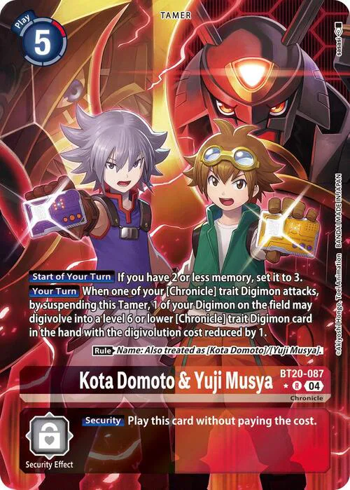 Kota Domoto & Yuji Musya