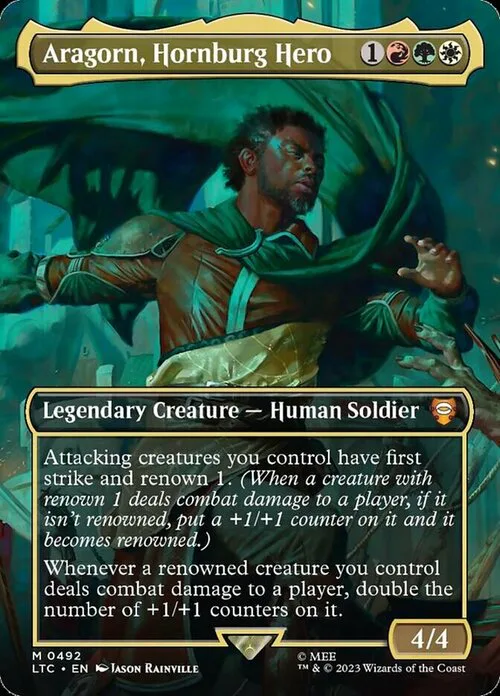 Aragorn, Hornburg Hero