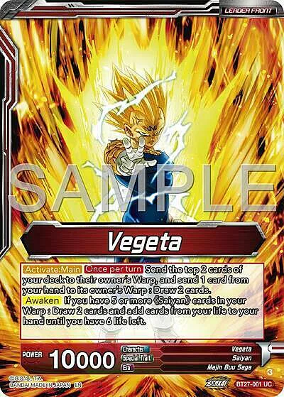 Vegeta // SSB Vegeta, Saiyan Pride