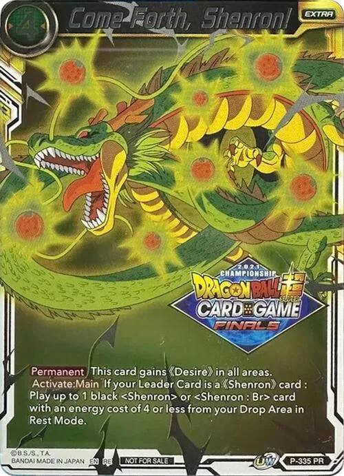 Come Forth, Shenron!