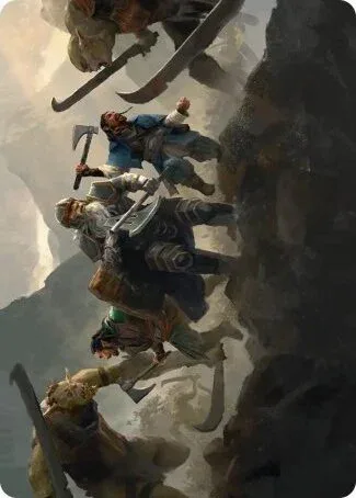 Art Series: Struggle of Howling Steel