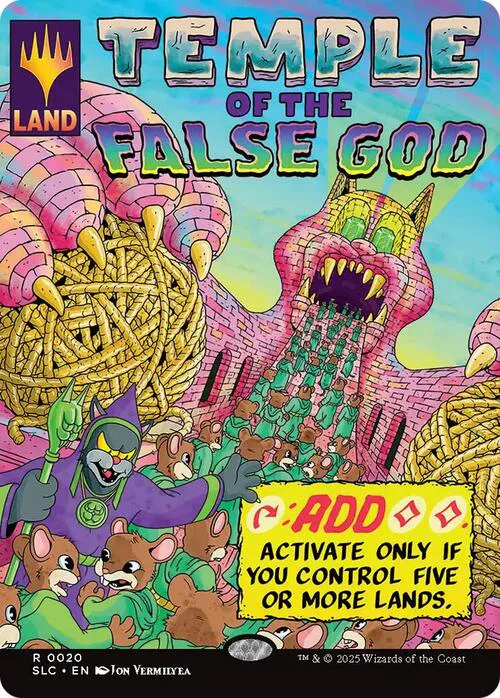 Temple of the False God