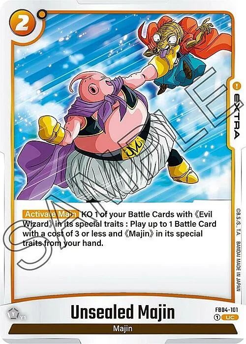 Unsealed Majin