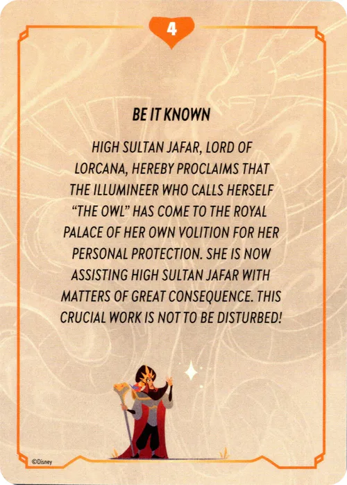 Reign of Jafar - Lore Story Insert