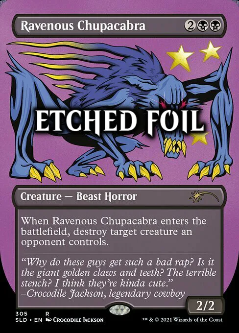 Ravenous Chupacabra