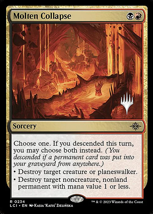 Molten Collapse
