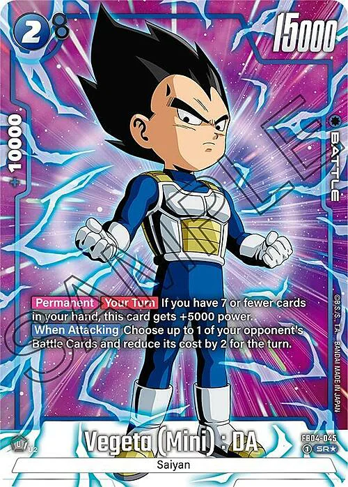 Vegeta (Mini) : DA