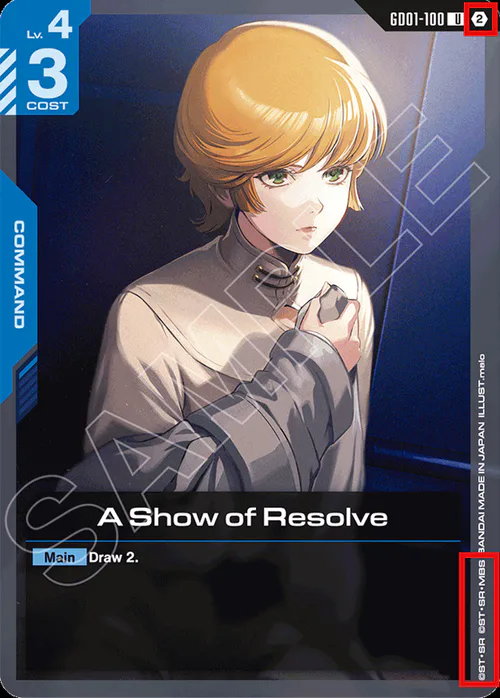 A Show of Resolve