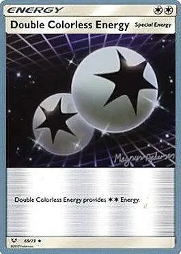 Double Colorless Energy