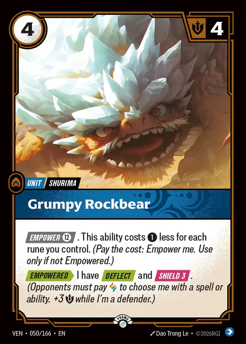 Grumpy Rockbear