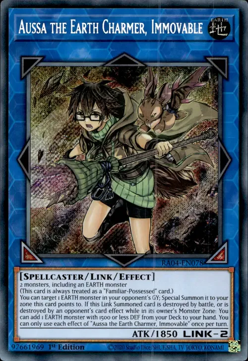 Aussa the Earth Charmer, Immovable